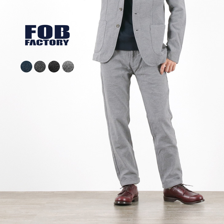 30 Off Fob Factory Fobファクトリー F0423 オノーフトラウザー On Off Trouser 日本製 セール パンツ ロングパンツ その他ロングパンツ Rococo ロココ 通販 メンズファッション