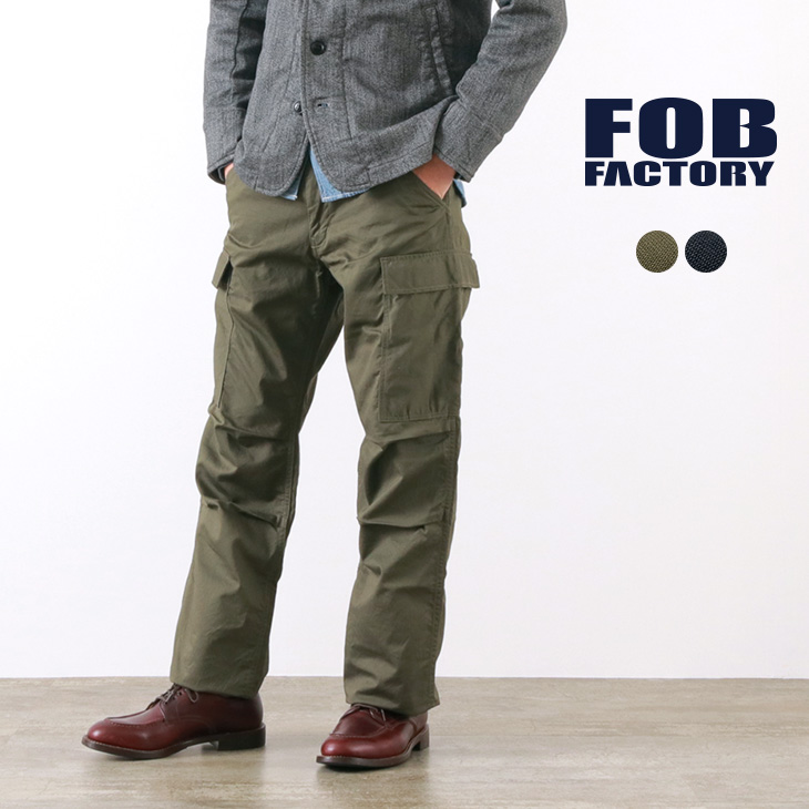 30 Off Fob Factory Fobファクトリー F0422 カーゴパンツ ミリタリー ファティーグパンツ メンズ 日本製 セール パンツ ロングパンツ その他ロングパンツ Rococo ロココ 通販 メンズファッション
