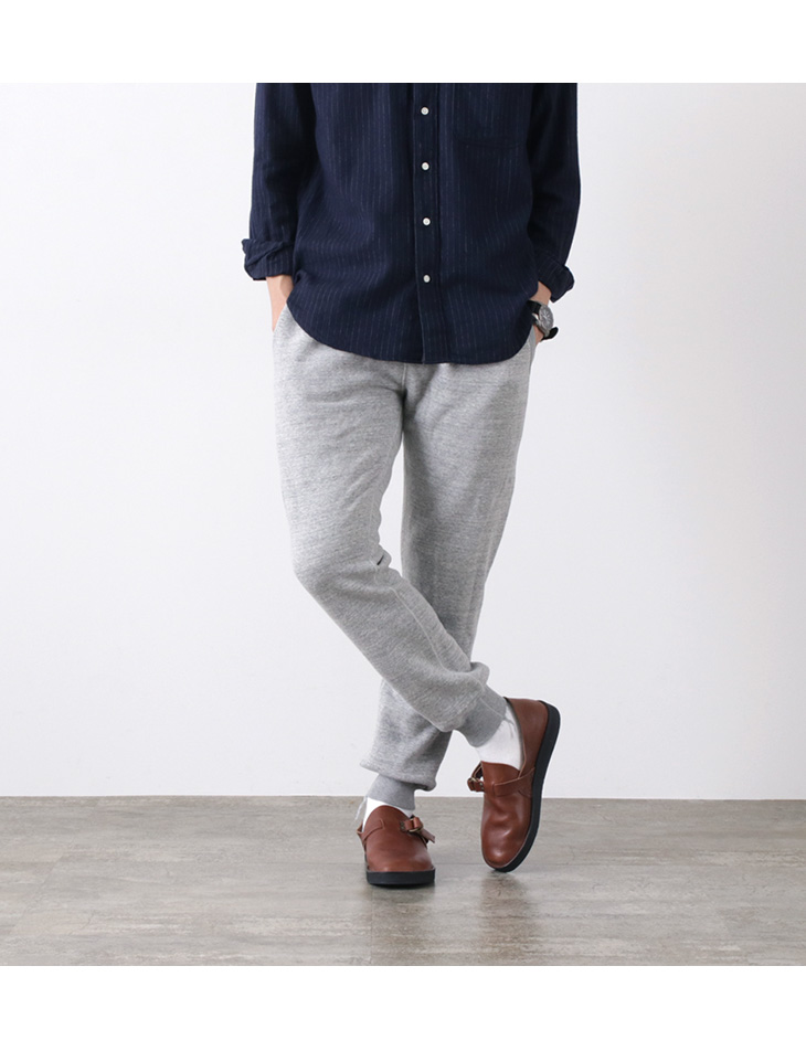 Barns バーンズ 吊り編み 裏毛 スウェットパンツ リブパンツ イージーパンツ メンズ 日本製 Br 1055r パンツ ロングパンツ イージーパンツ Rococo ロココ 通販 メンズファッション