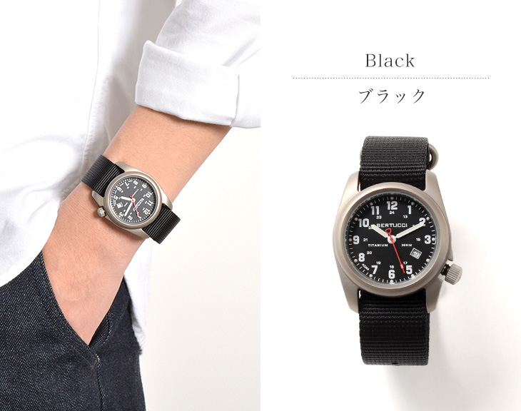 Bertucci ベルトゥッチ A 2t オリジナルクラシックウォッチ 腕時計 メンズ ミリタリーウォッチ 122 A 2t Original Classics グッズ 小物 時計 Rococo ロココ 通販 メンズファッション