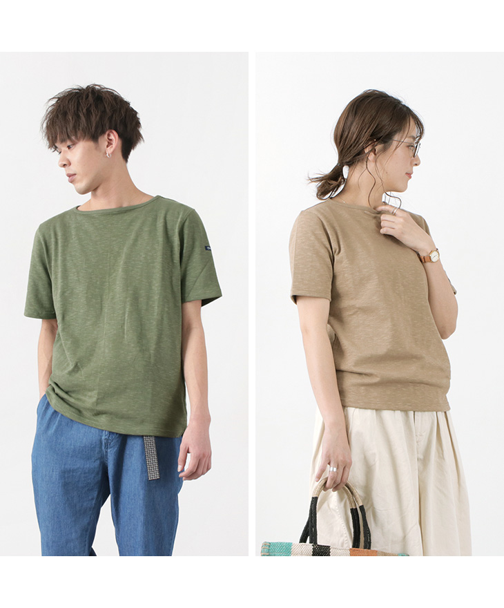 期間限定 クーポンで10 Off Tieasy ティージー Hdcs ボートネック 半袖 バスク シャツ メンズ Tシャツ オーガニック コットン スラブ糸 日本製 Hdcs Boatneck S S Basque Shirt Tシャツ 半袖tシャツ 半袖無地 Rococo ロココ 通販 メンズ