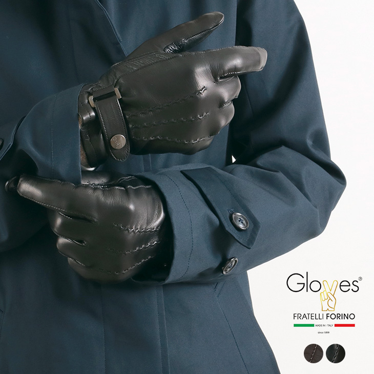 Gloves グローブス スマートフォン ラムレザー グローブ 本革手袋 スマホ対応 メンズ イタリア製 グッズ 小物 手袋 ミトン Rococo ロココ 通販 メンズファッション