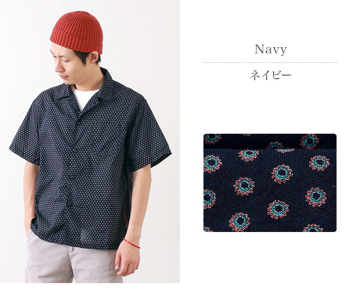 30 Off Remi Relief レミレリーフ バンダナ ドット 柄シャツ 半袖 無地 メンズ 日本製 セール シャツ 半袖シャツ 半袖柄 Rococo ロココ 通販 メンズファッション