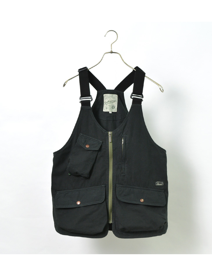 Gohemp ゴーヘンプ ヘンプ ユーティリティ ベスト メンズ ヘンプ コットン ウェザークロス Ghj6119wts21 Hemp Utility Vest アウター ベスト その他 Rococo ロココ 通販 メンズファッション