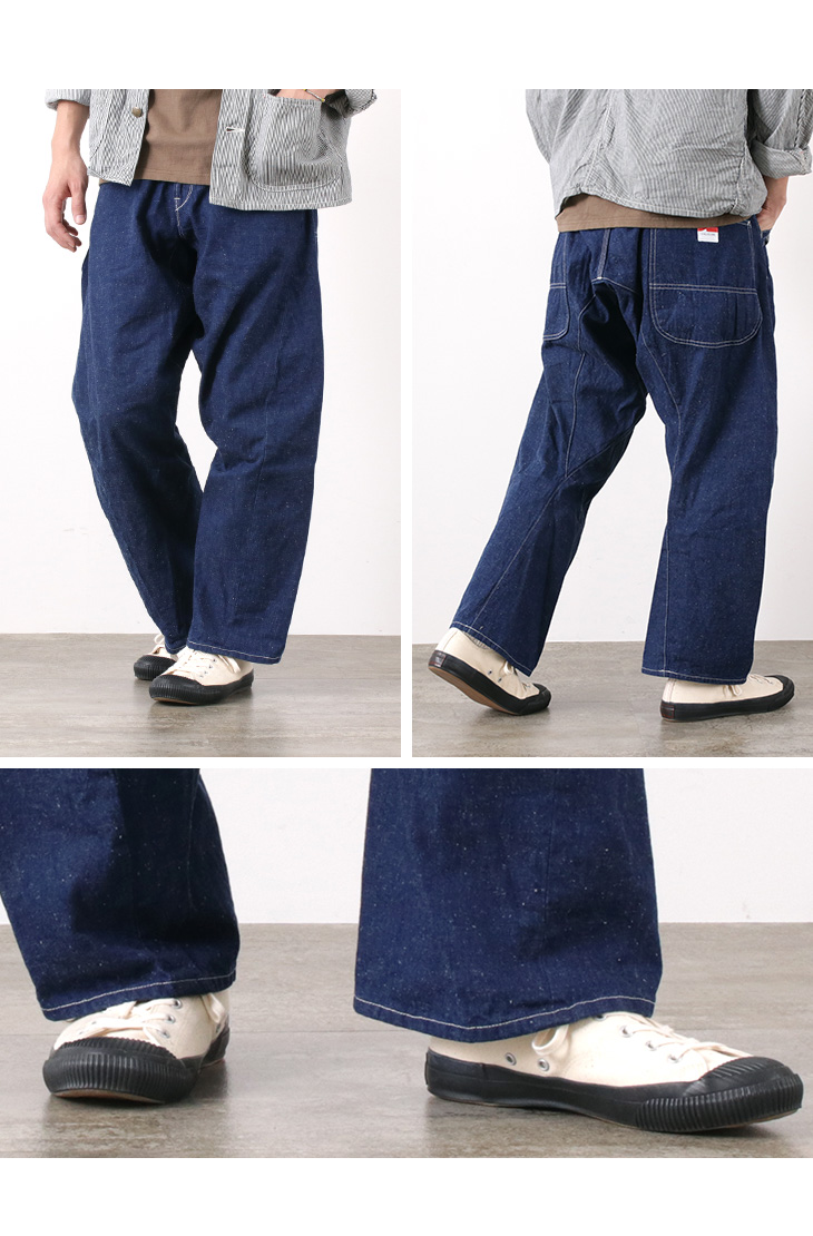 Cal O Line キャルオーライン バレル ペインターパンツ デニム ワイド メンズ 日本製 Barrel Painter Pants Cl162 034 パンツ ロングパンツ デニムパンツ Rococo ロココ 通販 メンズファッション