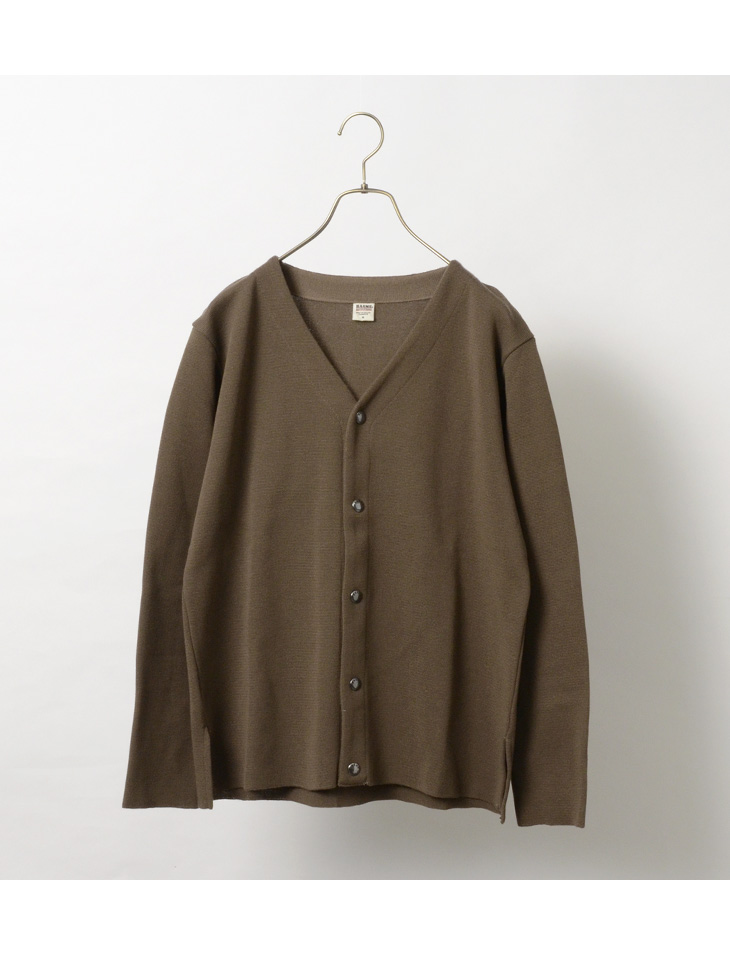 Barns バーンズ アウトフィッターズ ハーフミラノ カーディガン ニット メンズ 無地 日本製 Br 41 カーディガン Rococo ロココ 通販 メンズファッション