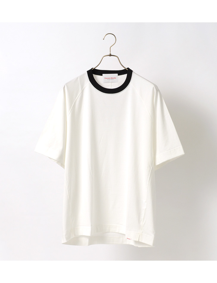 Vincent Et Mireille ヴァンソン エ ミレイユ クルーネック 5分袖 バックラウンド Tシャツ メンズ 半袖 無地 Crew Neck 5 S Back Round Tee Tシャツ 半袖tシャツ 半袖無地 Rococo ロココ 通販 メンズファッション