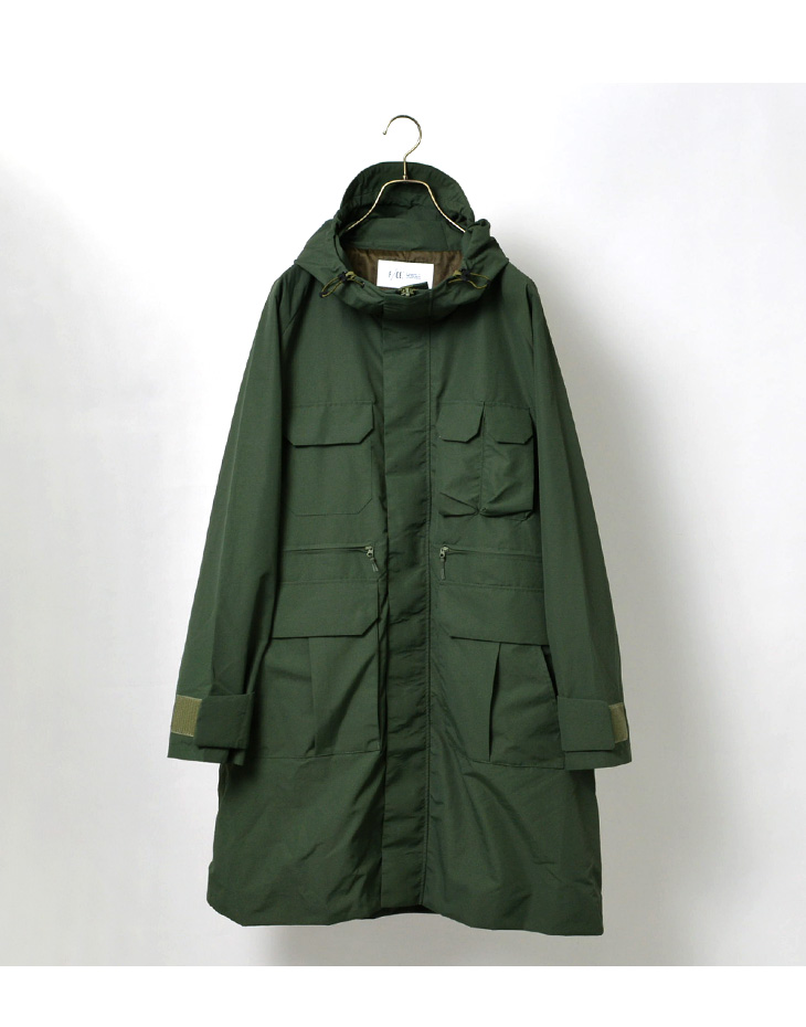 F Ce エフシーイー マウンテン バルーン コート メンズ Aライン リサイクル ナイロン タスラン加工 軽量 耐久 F02fcmco0002r Mountain Baloon Coat アウター フードジャケット コート Rococo ロココ 通販 メンズファッション