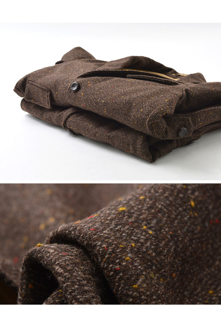 期間限定ポイント10倍 Brena ブレナ ヘリンボーン ツイード テーラード ハンティング ジャケット メンズ 日本製 Hunt Vintage Nep H B Tweed Brena ブレナ Rococo ロココ 通販 メンズファッション