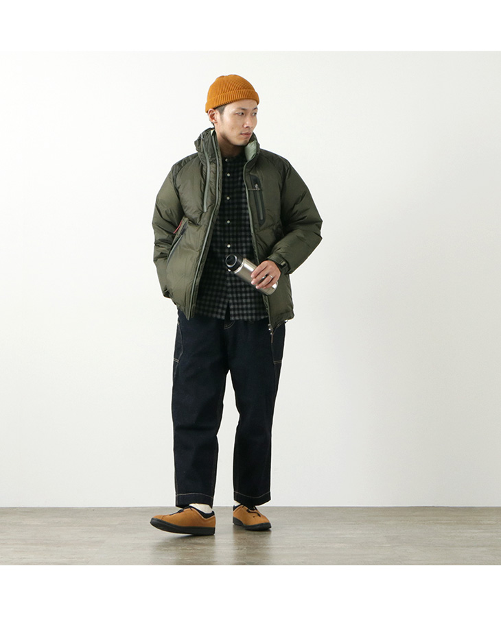 Nanga ナンガ オーロラライト スタンドカラー ダウンジャケット 年モデル メンズ 日本製 Aurora Light Stand Collar Down Jacket アウター ジャケット ダウンジャケット Rococo ロココ 通販 メンズファッション