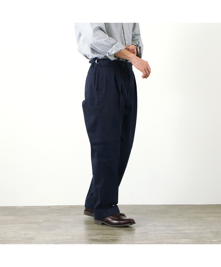 30 Off Kiffe キッフェ ベルトレス パンツ メンズ チノパン ミリタリーパンツ ワイドパンツ コットン Beltless Pants Kf211tt セール パンツ ロングパンツ チノパン Rococo ロココ 通販 メンズ ファッション