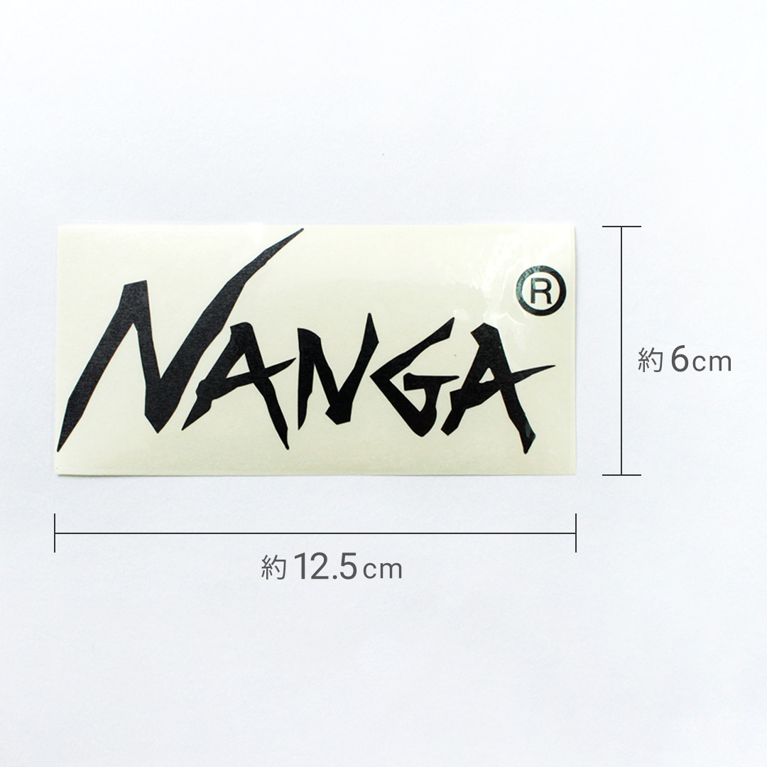 NANGA（ナンガ） ロゴ カッティング ステッカー XS / シール / 切り抜き / 耐水 耐光 / 日本製 / 小さめ / アウトドア /  LOGO CUTTING STICKER（XS) | グッズ・小物,その他グッズ | ROCOCO（ロココ） | 通販 メンズファッション