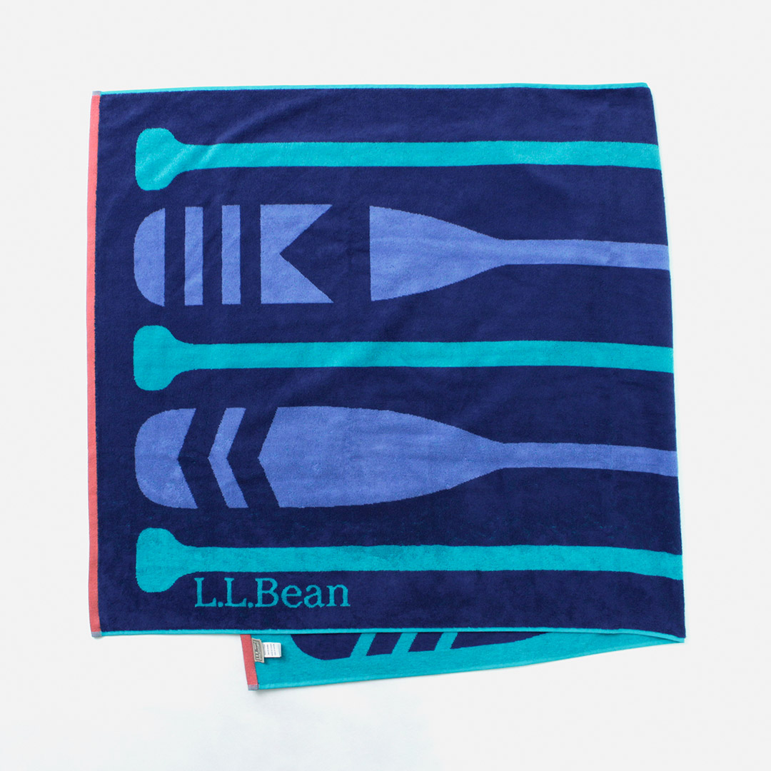 Seaside beach towels