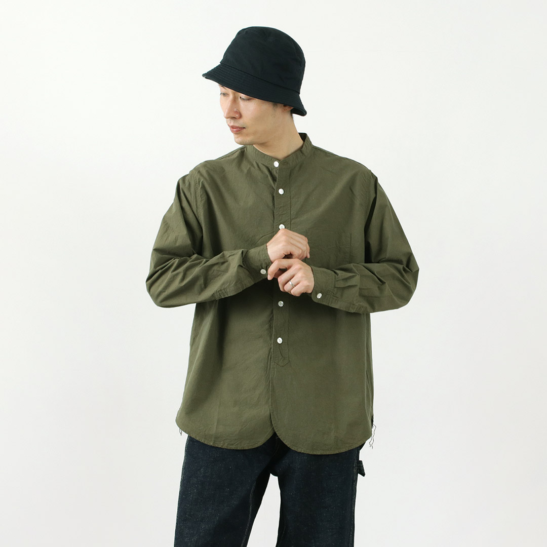 FOB FACTORY FRC005 Special order military dump band collar shirt